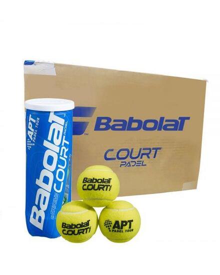 Padelbälle BABOLAT COURT - Kiste (24 Dosen)