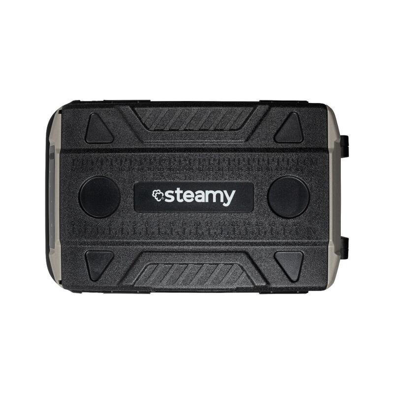 Steamy-E Dual Zone 61 Roller, Électrique Glacière à compresseur sur roues, 58L