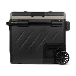 Steamy-E Dual Zone 61, Roller Électrique Glacière à compresseur sur roues, 58L