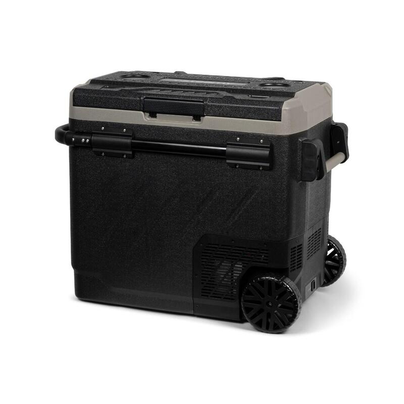 Steamy-E Dual Zone 61 Roller, Électrique Glacière à compresseur sur roues, 58L
