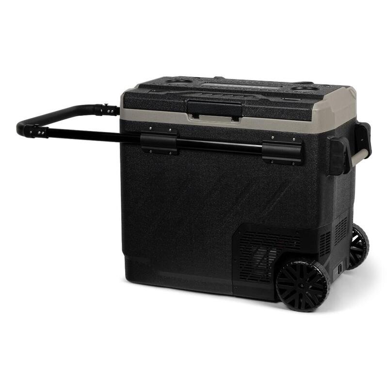 Steamy-E Dual Zone 61 Roller, Électrique Glacière à compresseur sur roues, 58L