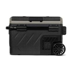 Steamy-E Dual Zone 41 Roller, Électrique Glacière à compresseur sur roues, 40L