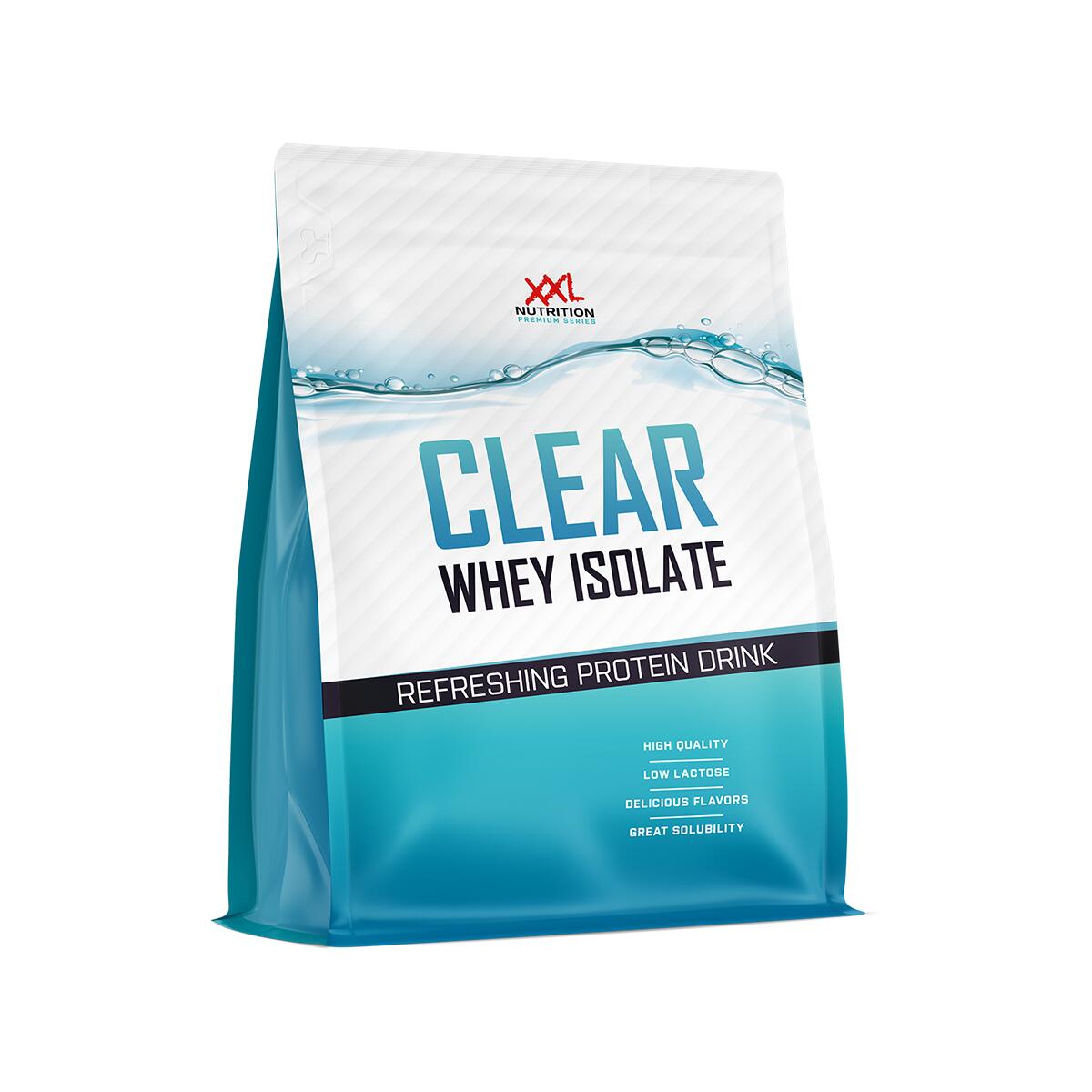 XXL NUTRITION Clear Whey Isolate - Eiwitpoeder Isolaat - Sinaasappel - 1000 gram