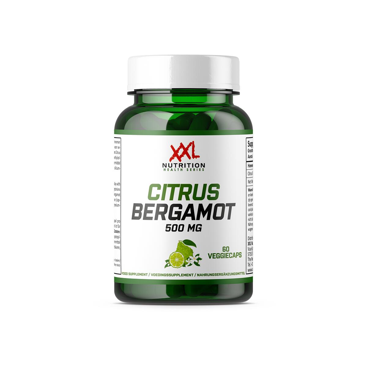 Citrus Bergamot 500mg - Citrusvrucht Supplement - 60 Capsules 1/2