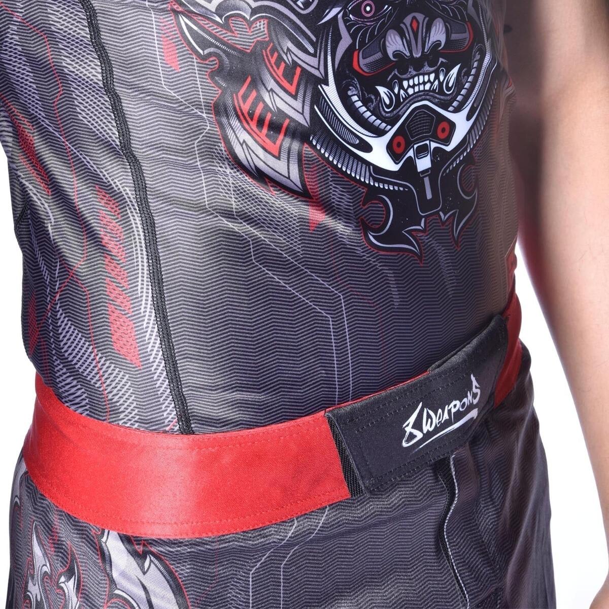 8 WEAPONS Rashguard, S/S, Hit 2.0, navy-black, XXL 6/7