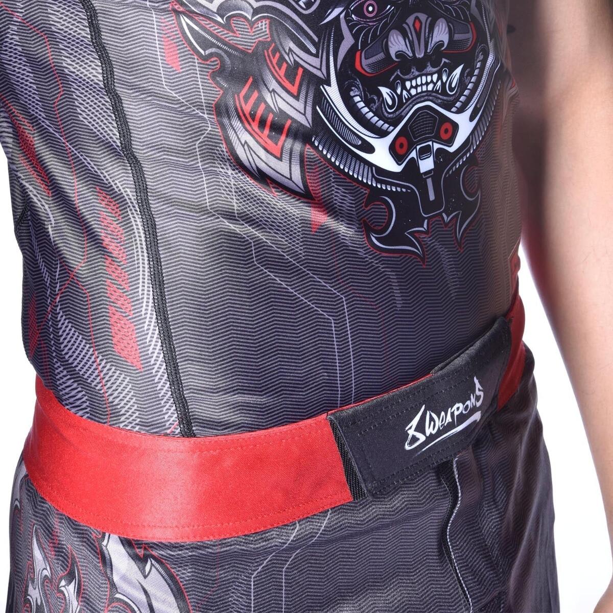 8 WEAPONS Rashguard, S/S, Hit 2.0, navy-black, S 6/7