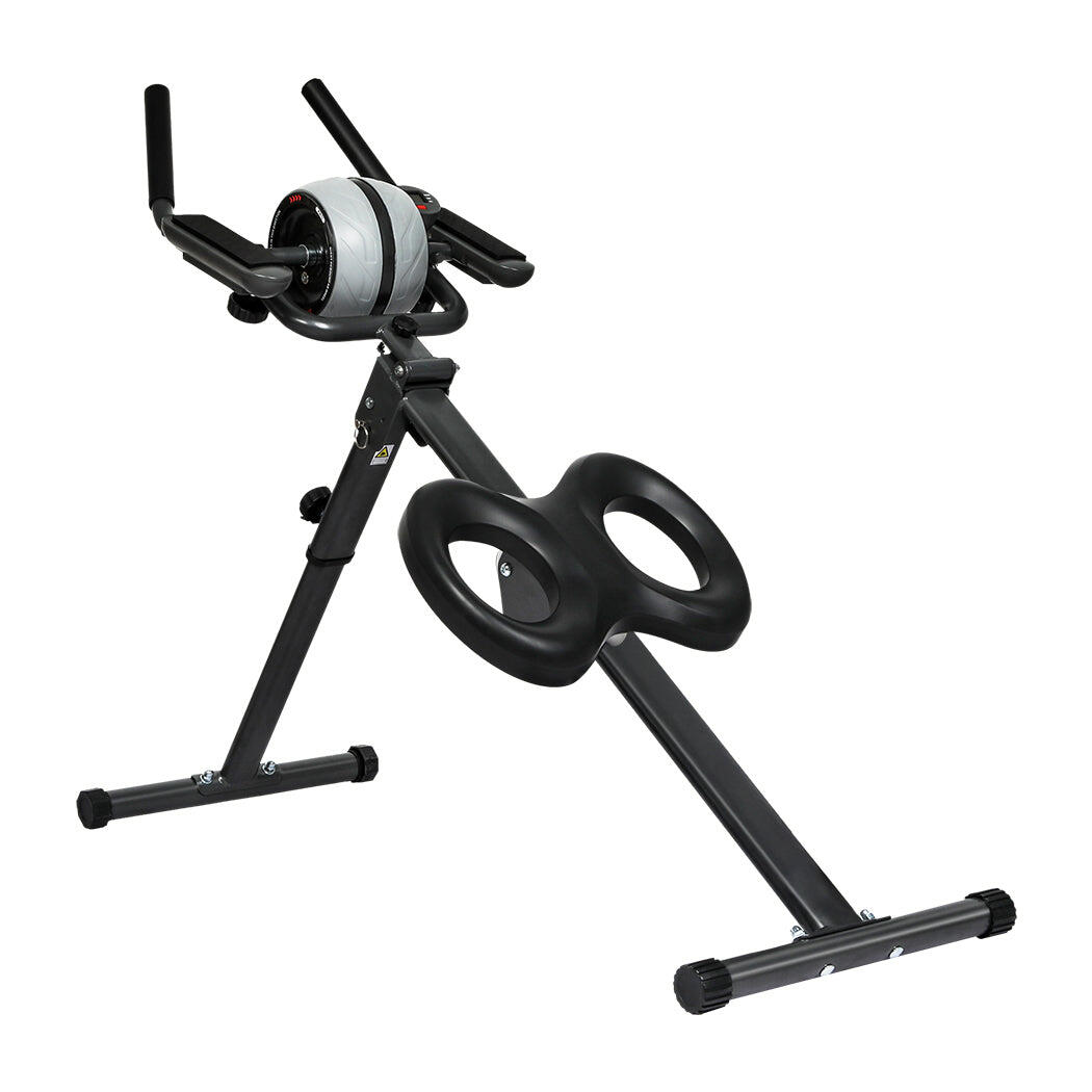 Centra 2 in 1 Adjustable Foldable Abdominal Machine and Roller