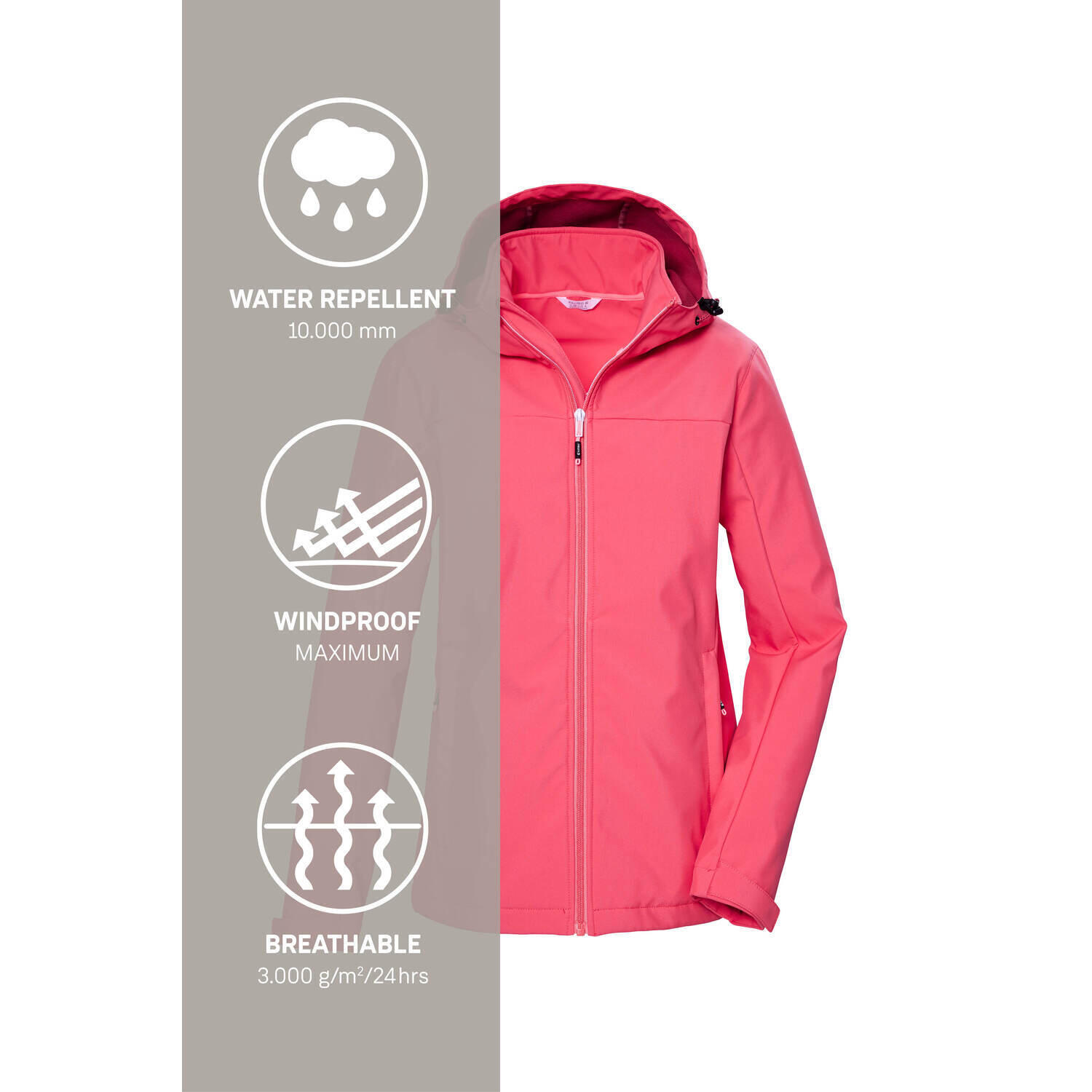 Damen Softshelljacke KOS 102 7/7