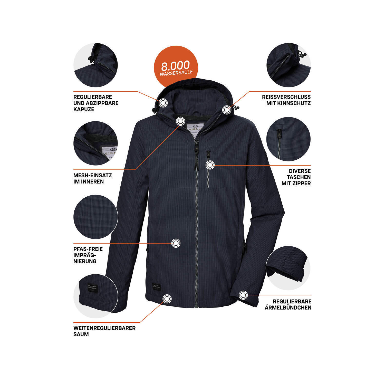 Herren Softshelljacke GS 82 6/7