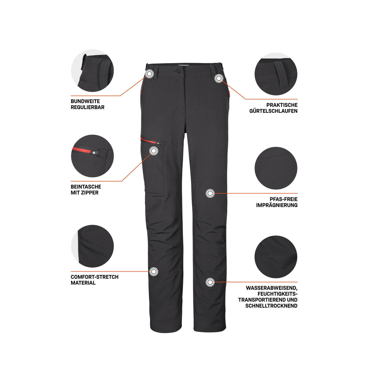 Damen Hose KOS 6 6/6