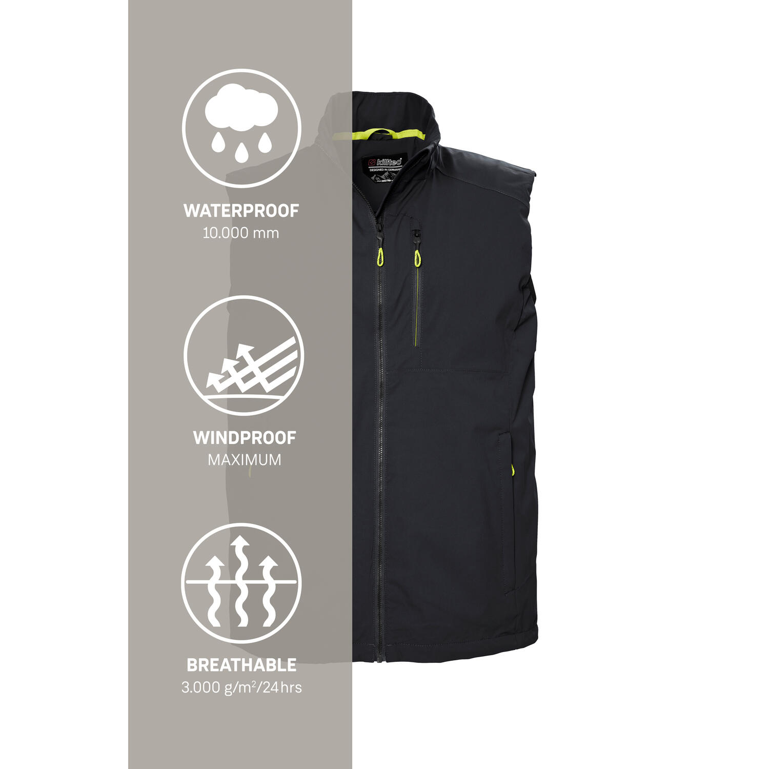 Killtec Funktionsweste Herren 7/7
