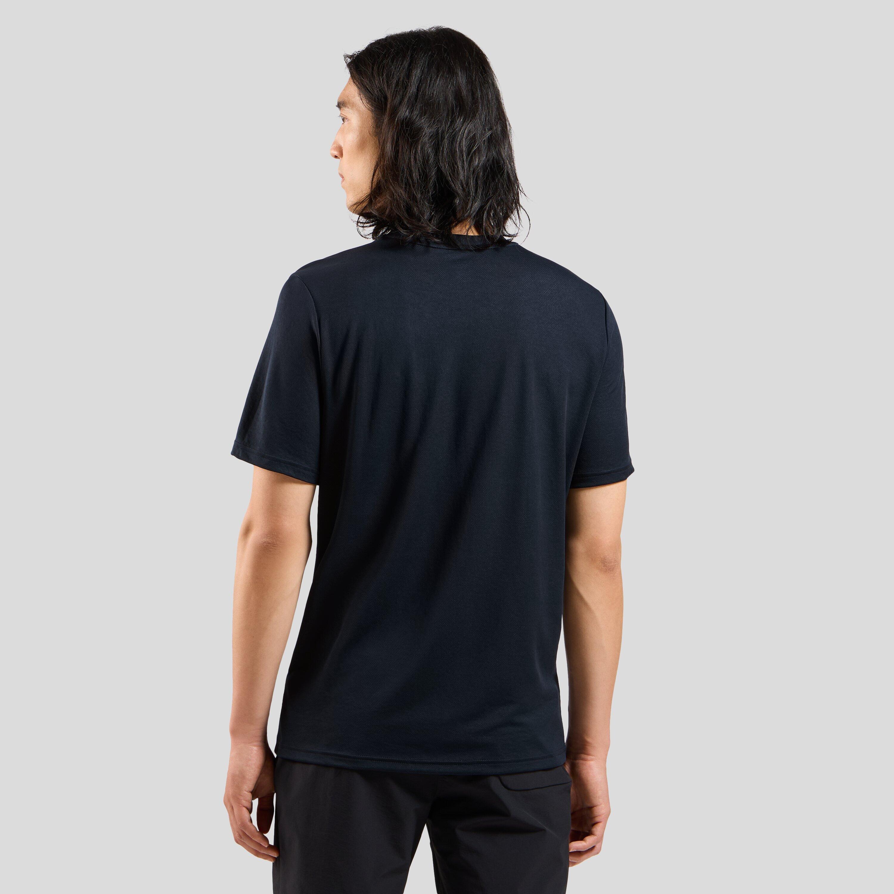 Camisa preta manga curta Odlo F-Dry 2/7