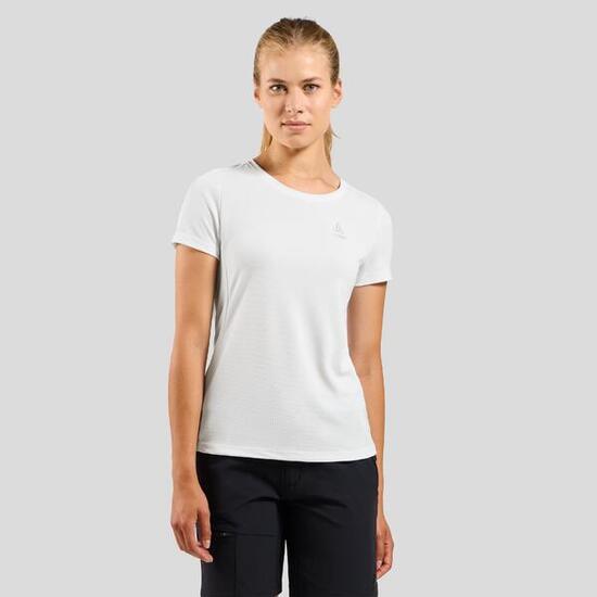 Maglia manica corta Odlo F-Dry bianca da donna