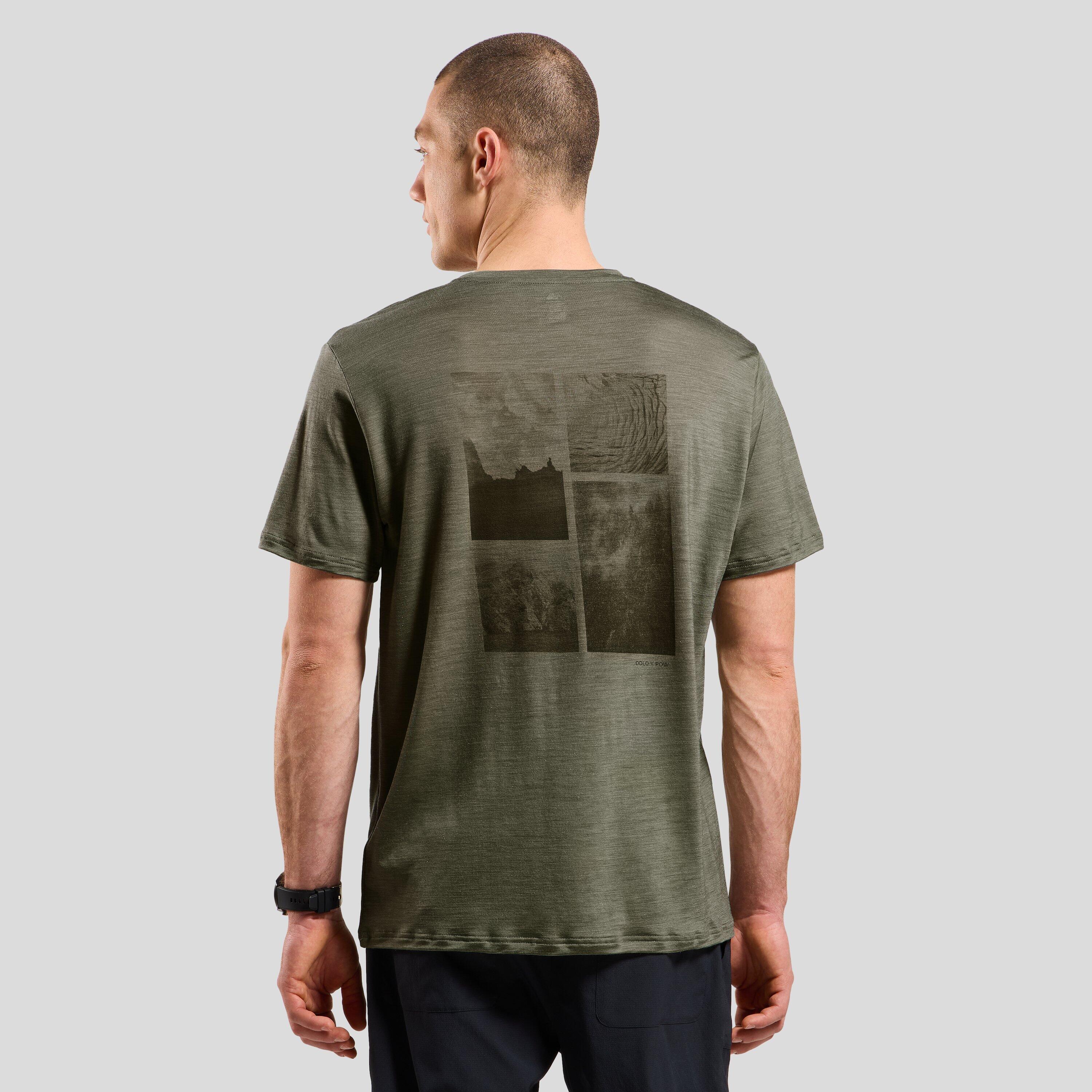 T-shirt Odlo x POW Collective Voices in misto lana merino ODLO 2/7