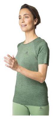 Odlo essential seamless women's jersey khaki
