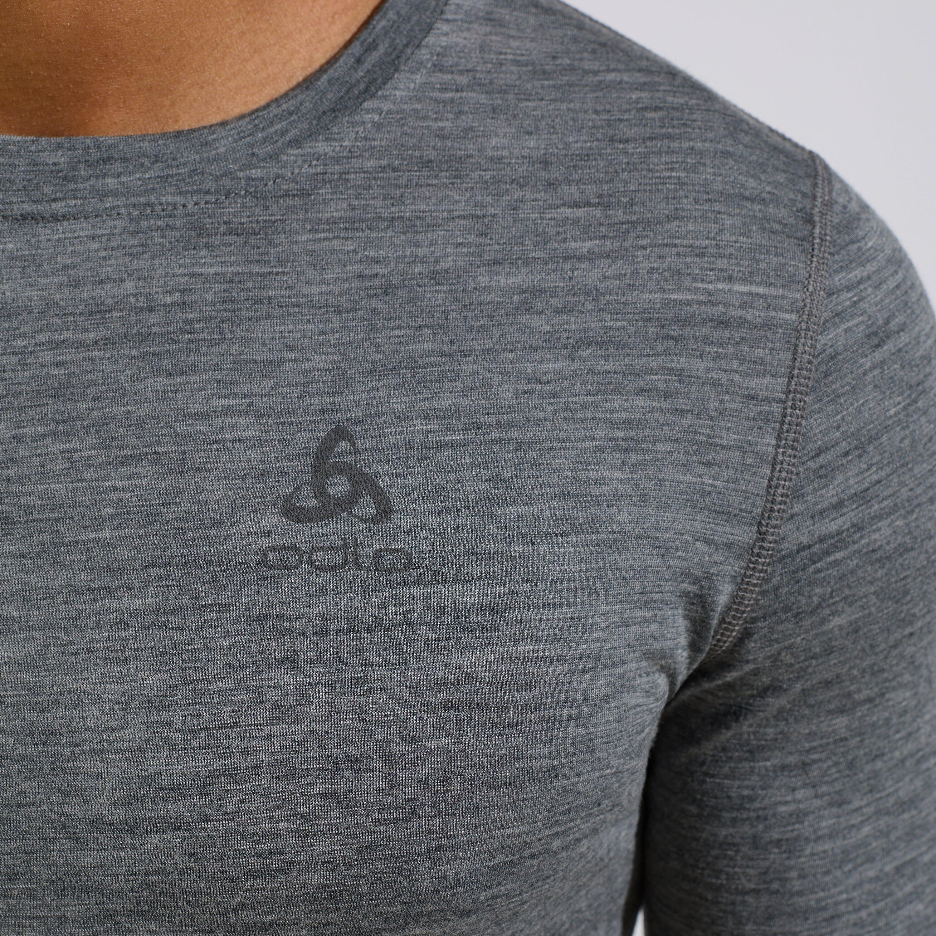 Odlo Merinos 200 Natural Grey Manica Lunga Baselayer 3/7