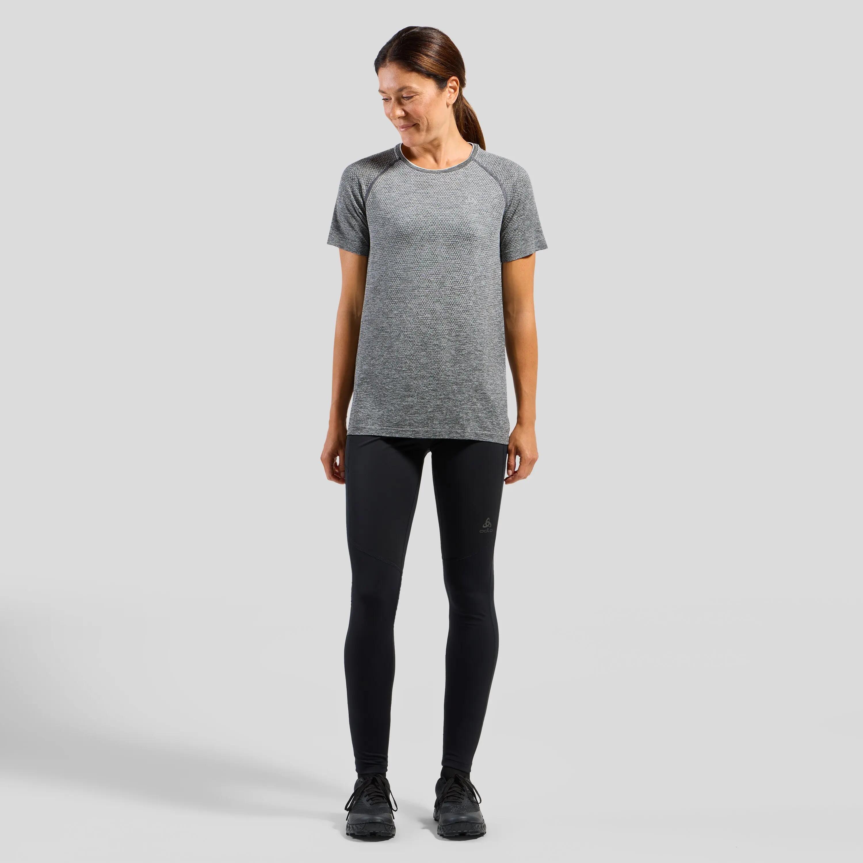Odlo Essential Seamless Maglia a manica corta da donna Grigio 4/7