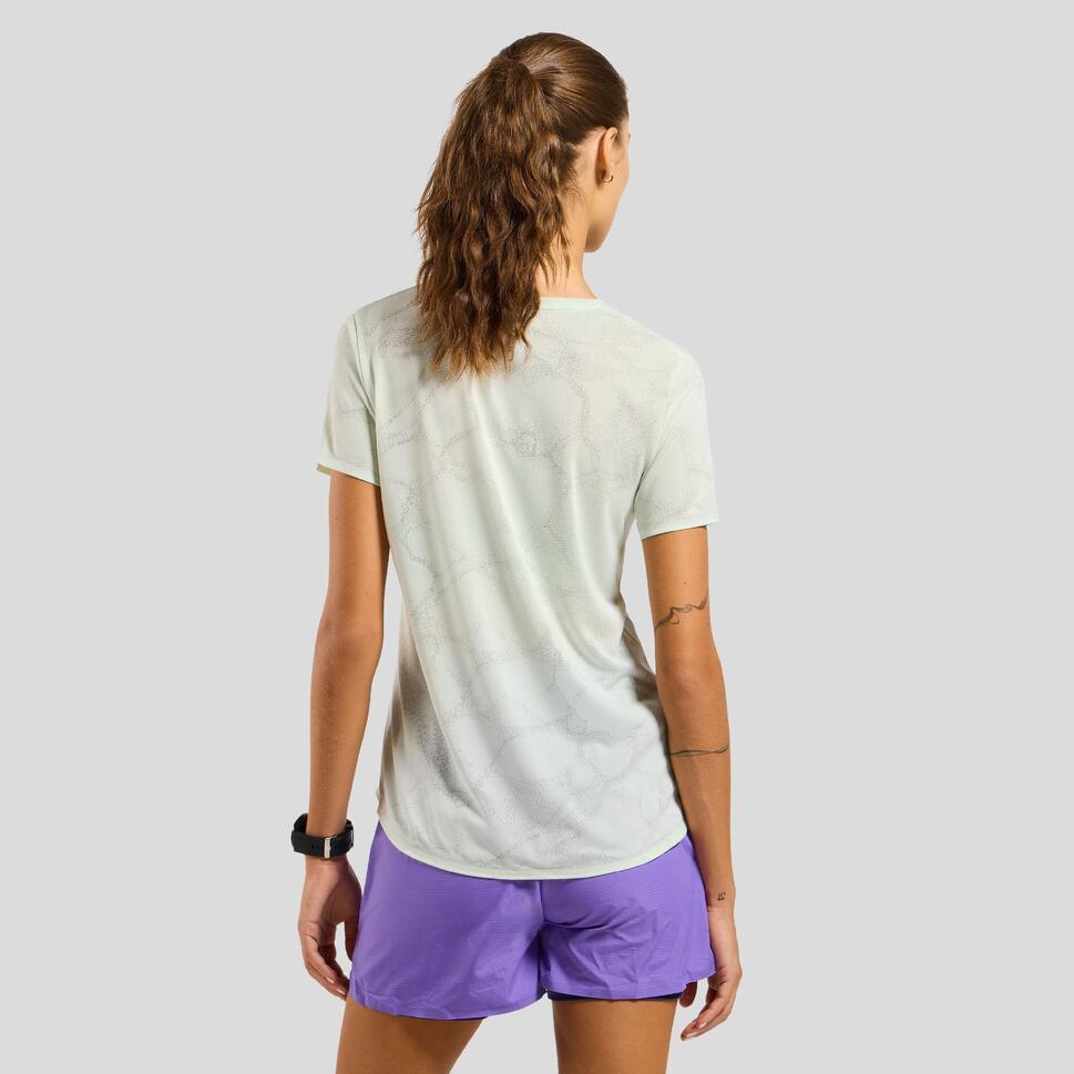 Koszulka damska do biegania ODLO Zeroweight Engineered Chill-Tec