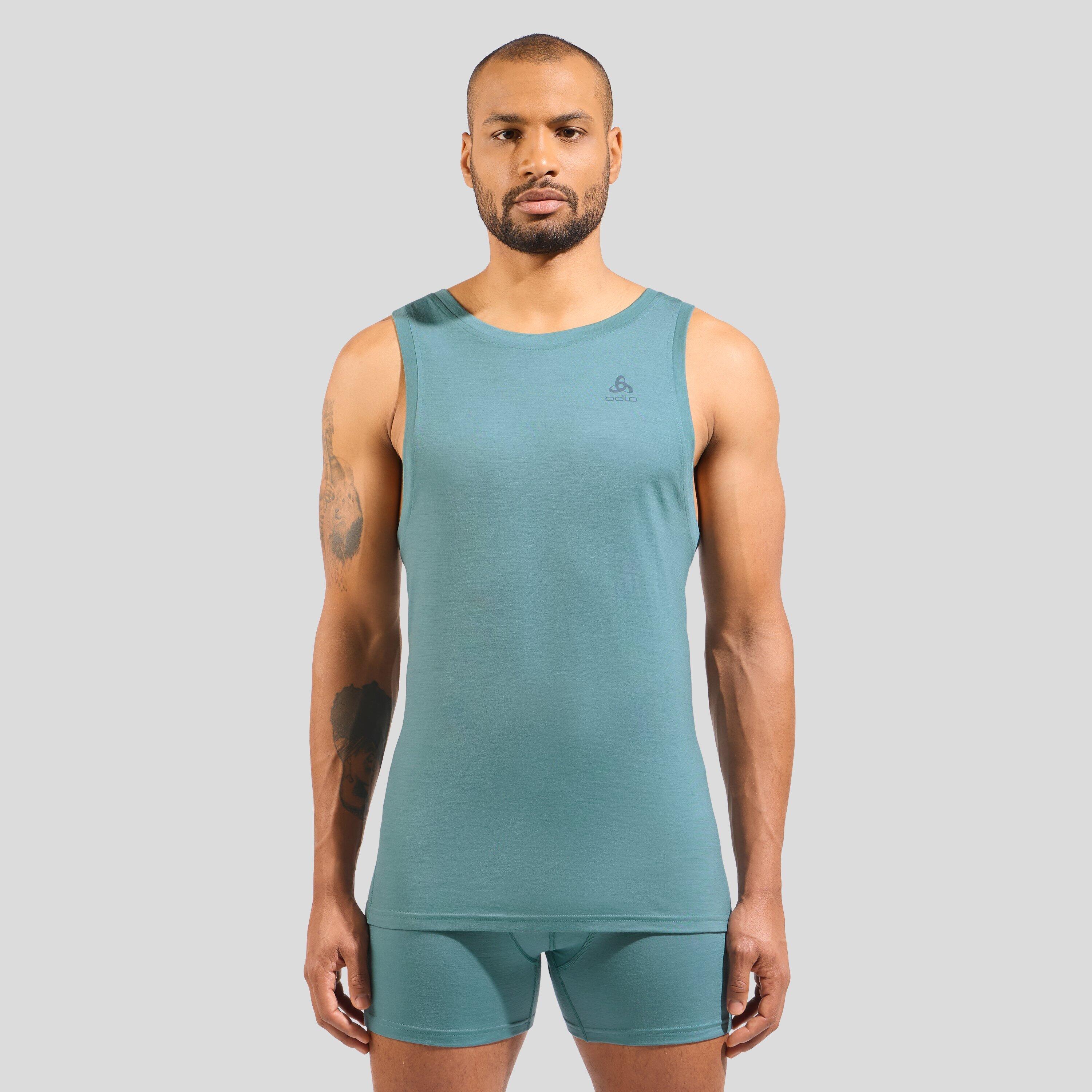 Odlo - Débardeur Technique À Col Rond En Laine Mérinos 160 Natural Odlo - Sous Pull - Vert - 48 Xl - Decathlon