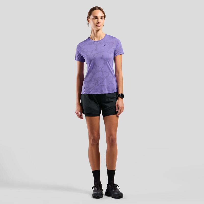Koszulka damska do biegania ODLO Zeroweight Engineered Chill-Tec