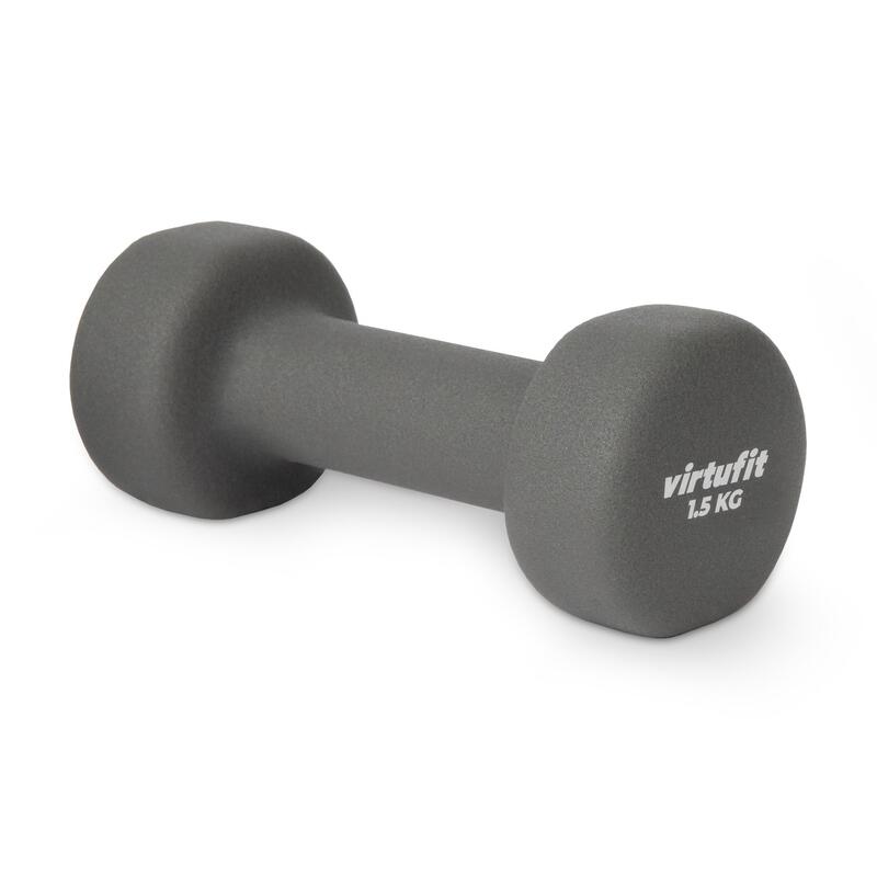 Set gantere cu valiza de depozitat VirtuFit Vinyl Dumbbell