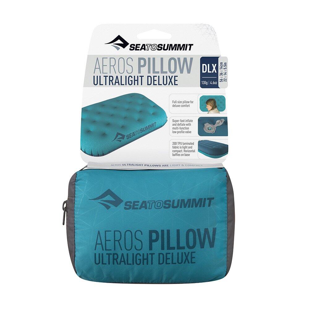 Coussin Ultraléger Aeros Deluxe Sea to Summit – Bleu 5/7
