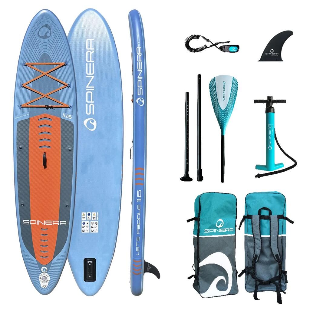 Let's Paddle 11ft6 - Inflatable SUP Package