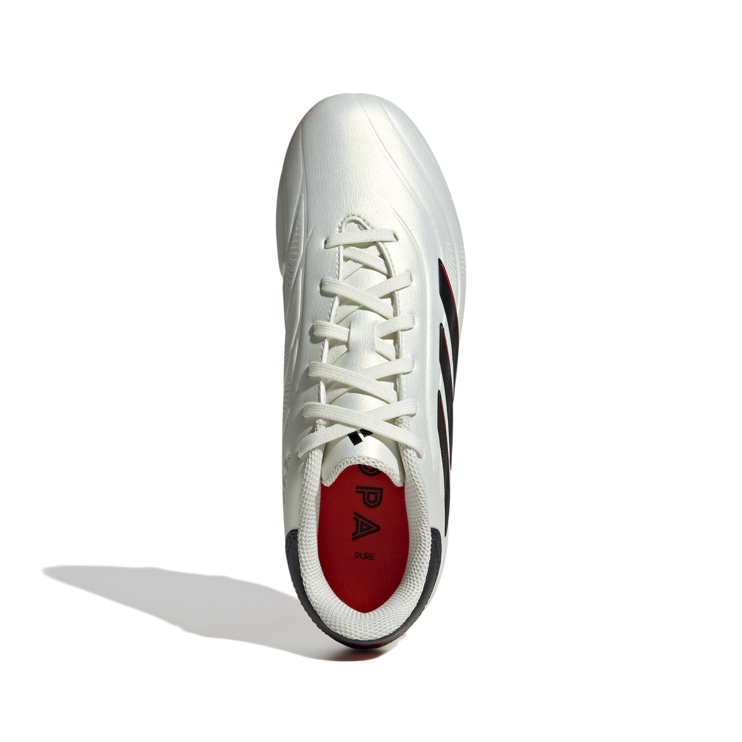 Voetbalschoenen Kind Adidas Copa Pure II League Terrain Souple Zwart 6/7