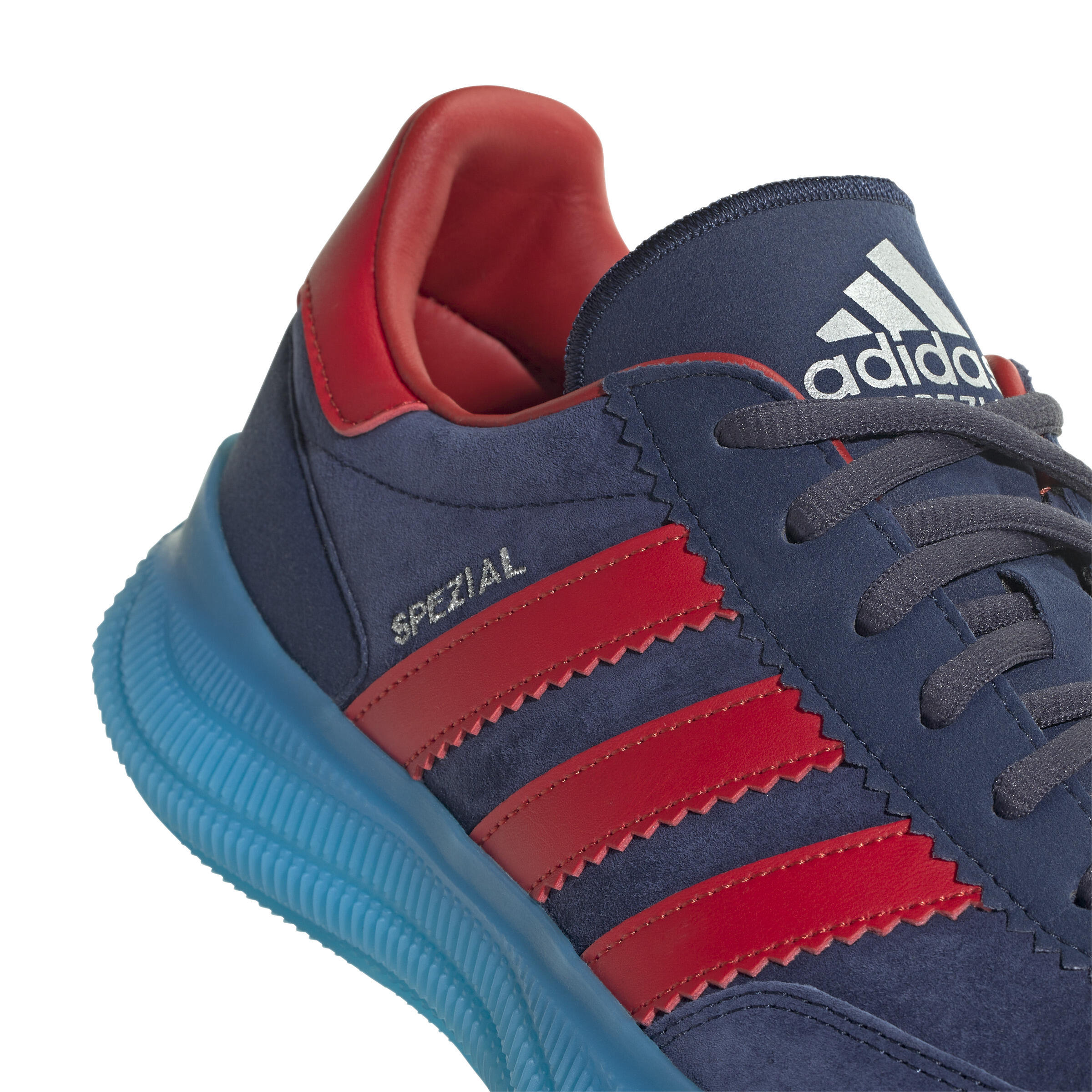 Handball-Schuhe Frau Adidas Hb Spezial Pro Marineblau Decathlon
