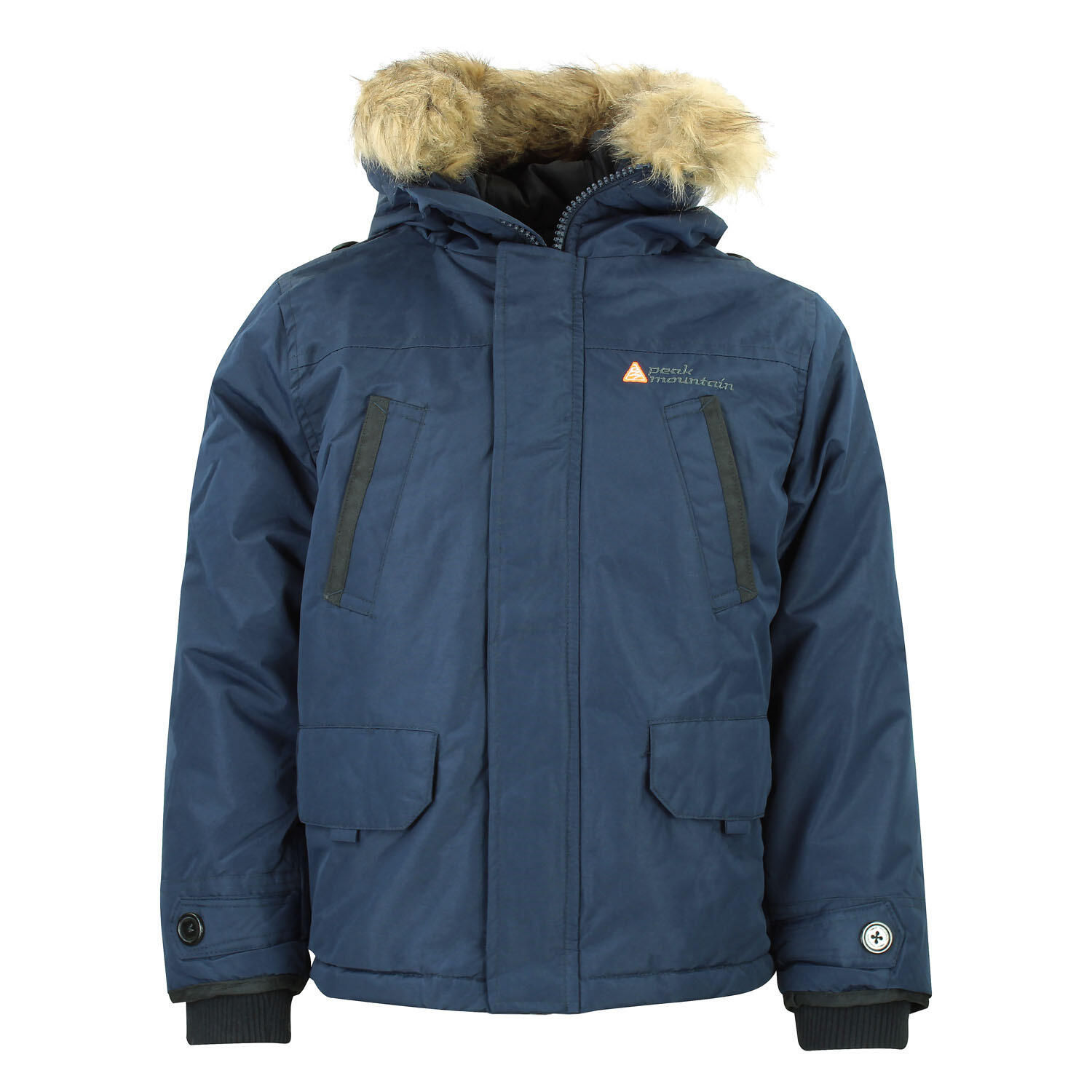 PEAK MOUNTAIN Parka da sci per bambini Peak Mountain Ecapeak