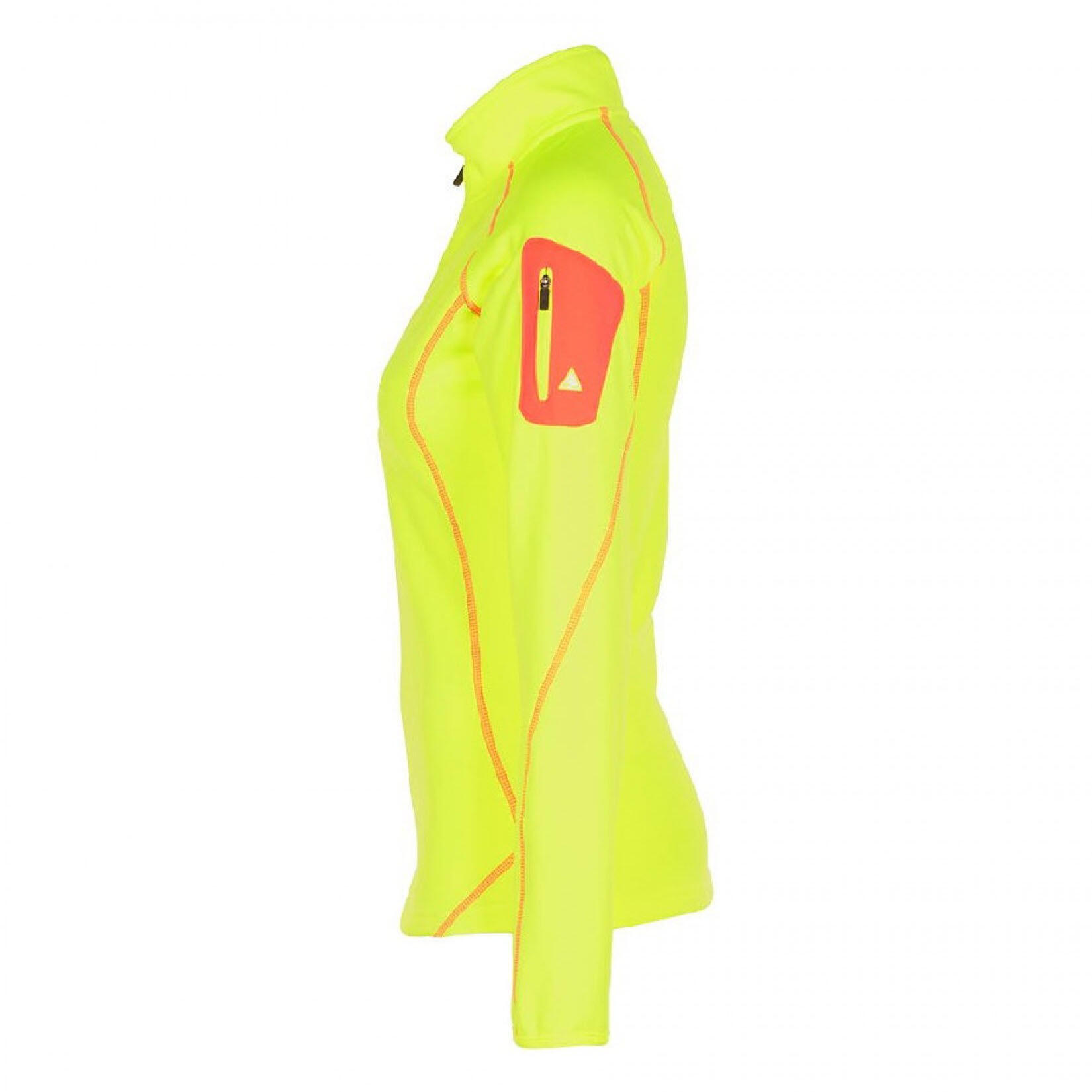 Shell-Fleece-Sweatshirt für Mädchen Peak Mountain Gacerun 3/4