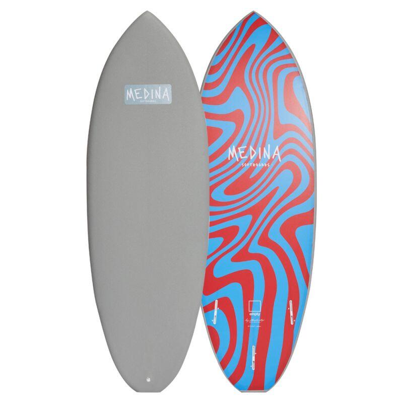 Medina Softboards - Planche De Surf En Mousse Medina Softboards Magic Carpet 5'4 - Planche De Surf - Gris - Taille Unique - Decathlon