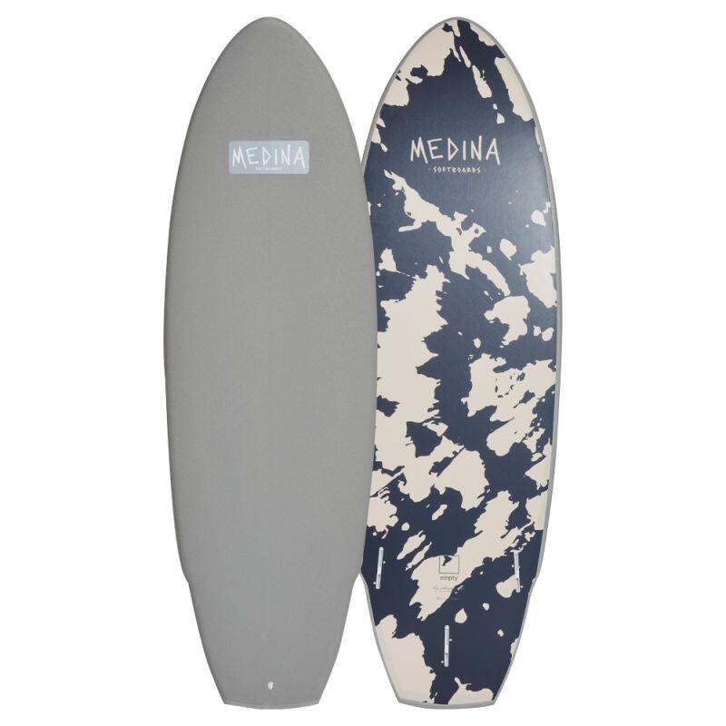 Medina Softboards - Planche De Surf En Mousse Medina Softboards Blend 5'8 Futures - Planche De Surf - Gris - Taille Unique - Decathlon