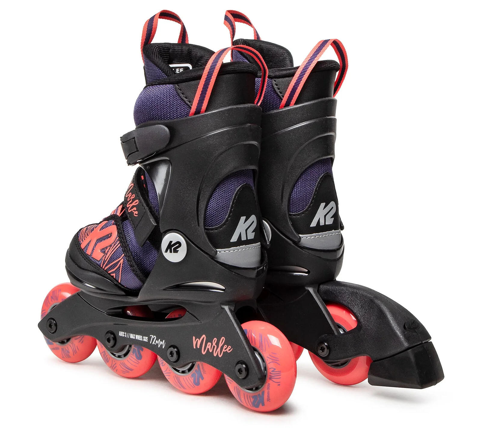 Gyerek állítható görkorcsolya - K2 Marlee purple/corall 5/6