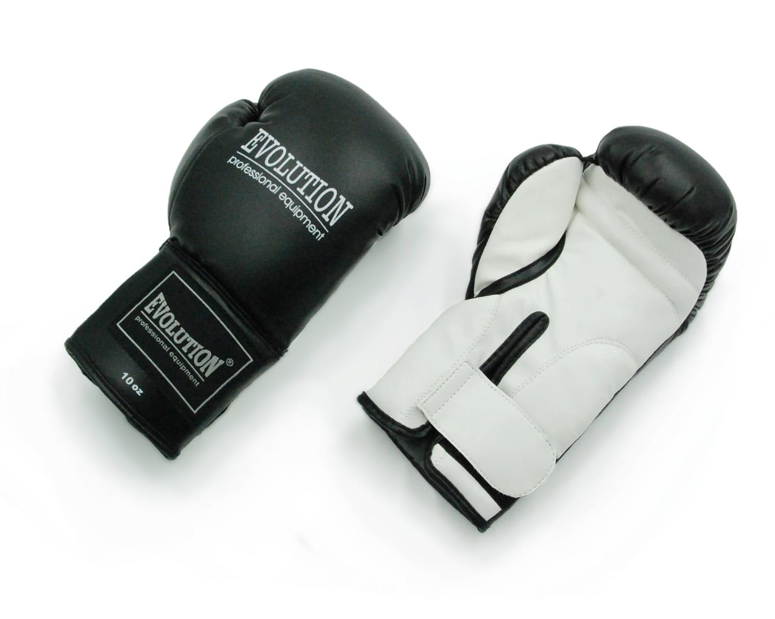 Rękawice bokserskie Evolution Professional Equipment Basic Black 4/6
