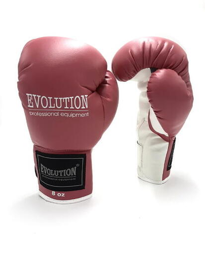 Rękawice bokserskie Evolution Professional Equipment rekreacyjne Basic Pink