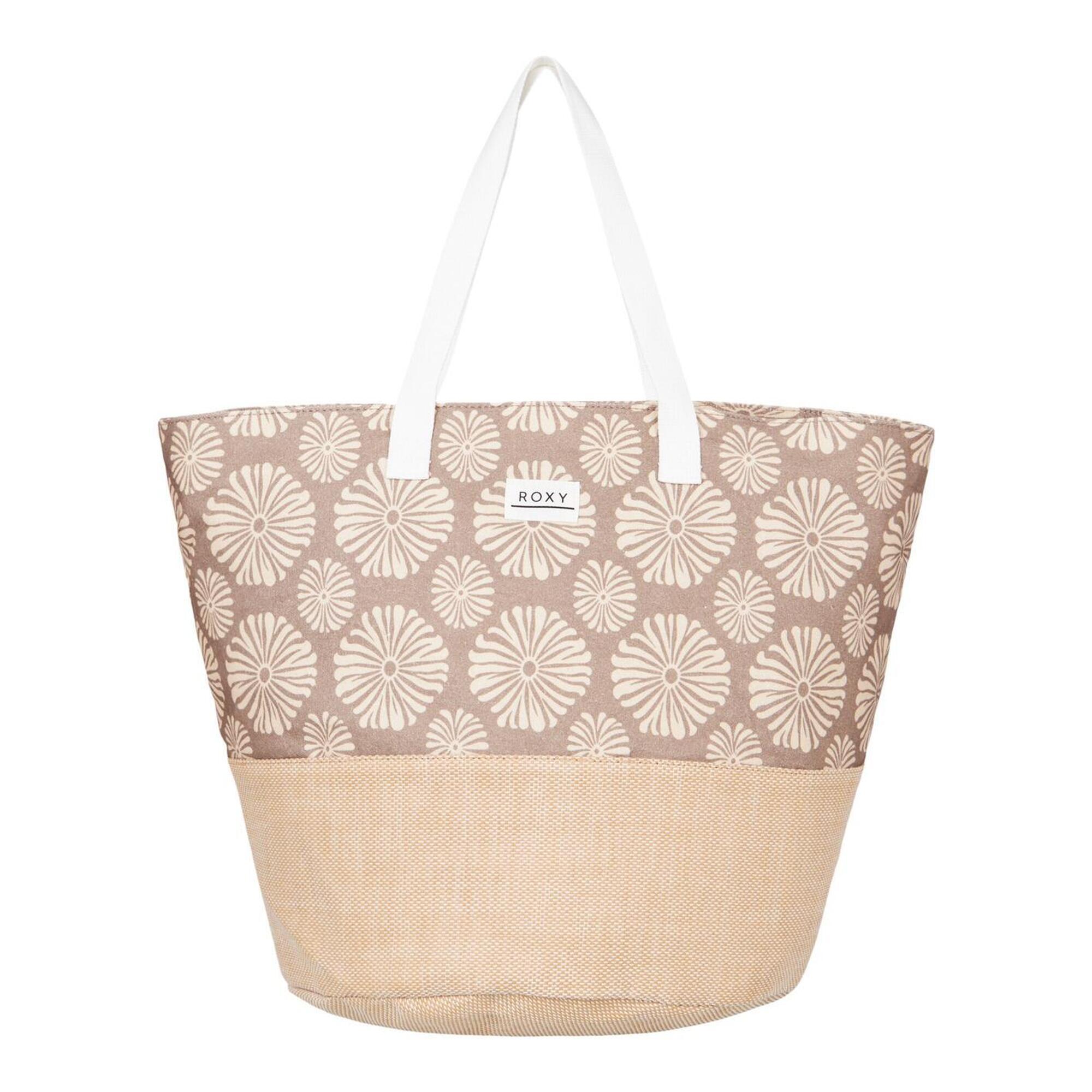 Roxy - Tote Bag Waikiki Life Marron Femme - Tote Bag - Marron - Taille Unique - Decathlon