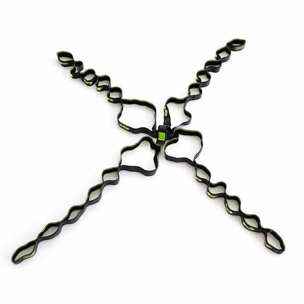 Elastikband Octocore Fitness / Krafttraining Unisex Anthrazit-Gelb