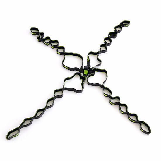 Elastikband Octocore Fitness / Krafttraining Unisex Anthrazit-Gelb