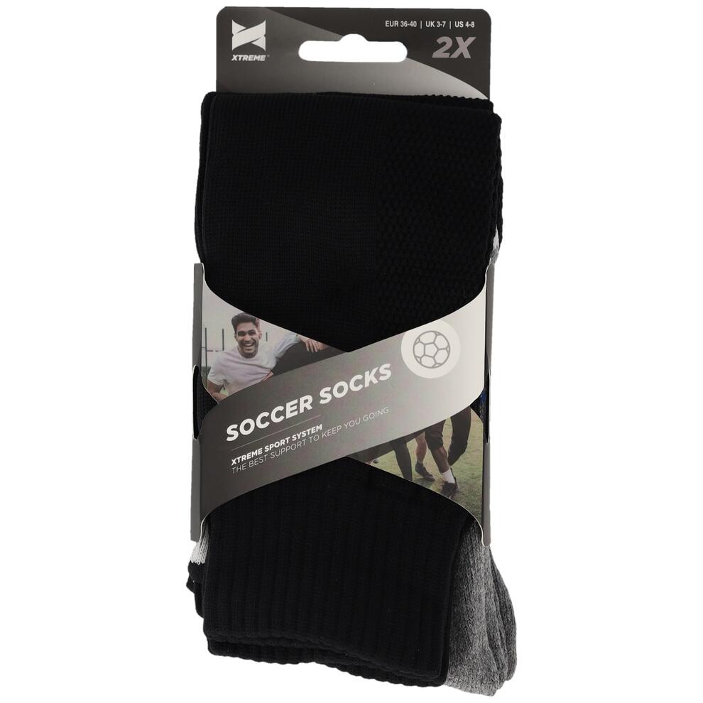 Chaussettes de football - 2 paires - Chaussettes de football - Unisexe 5/5