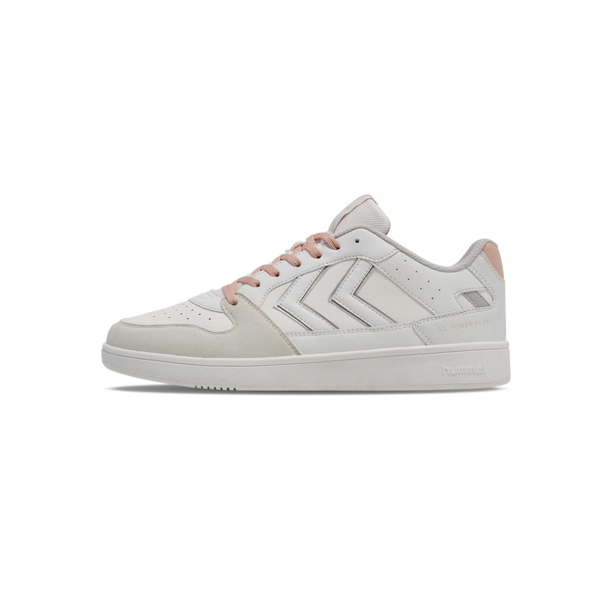 Hummel - Lacets Sneaker St. Power Femme Hummel - Baskets - Blanc|rose - Decathlon