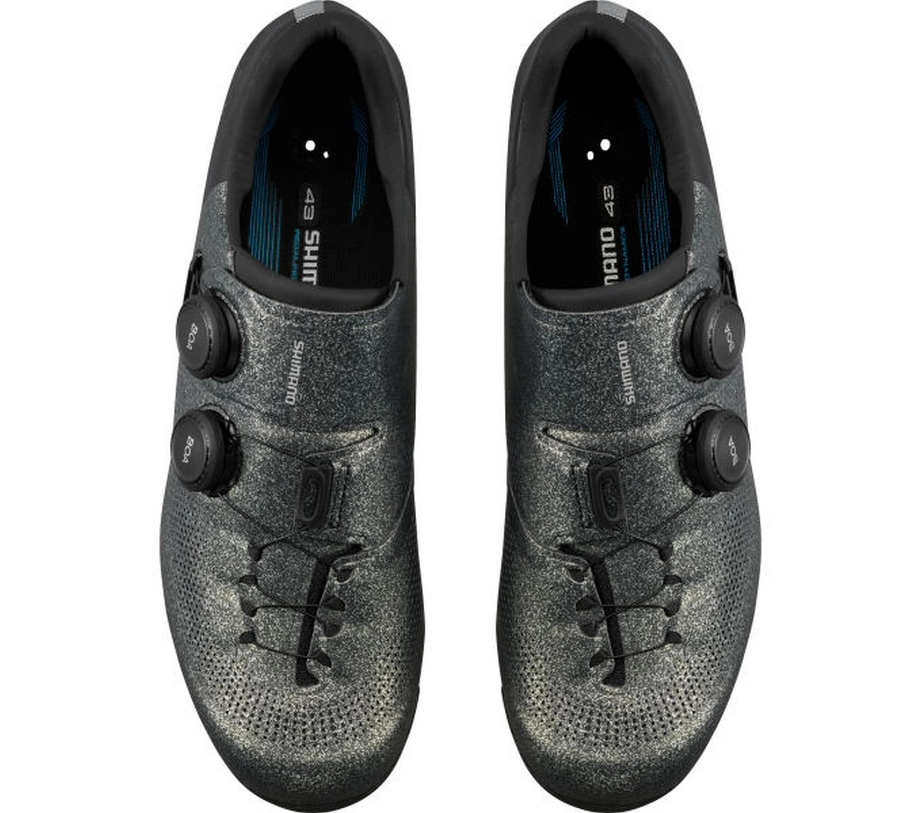 Bicicletta da strada - Scarpe da ciclismo SH-RC703 WIDE, splatter grigio 2/4