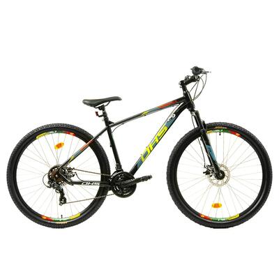 Mtb-fiets dhs 2905 - 29 inch, m, zwart-grijs