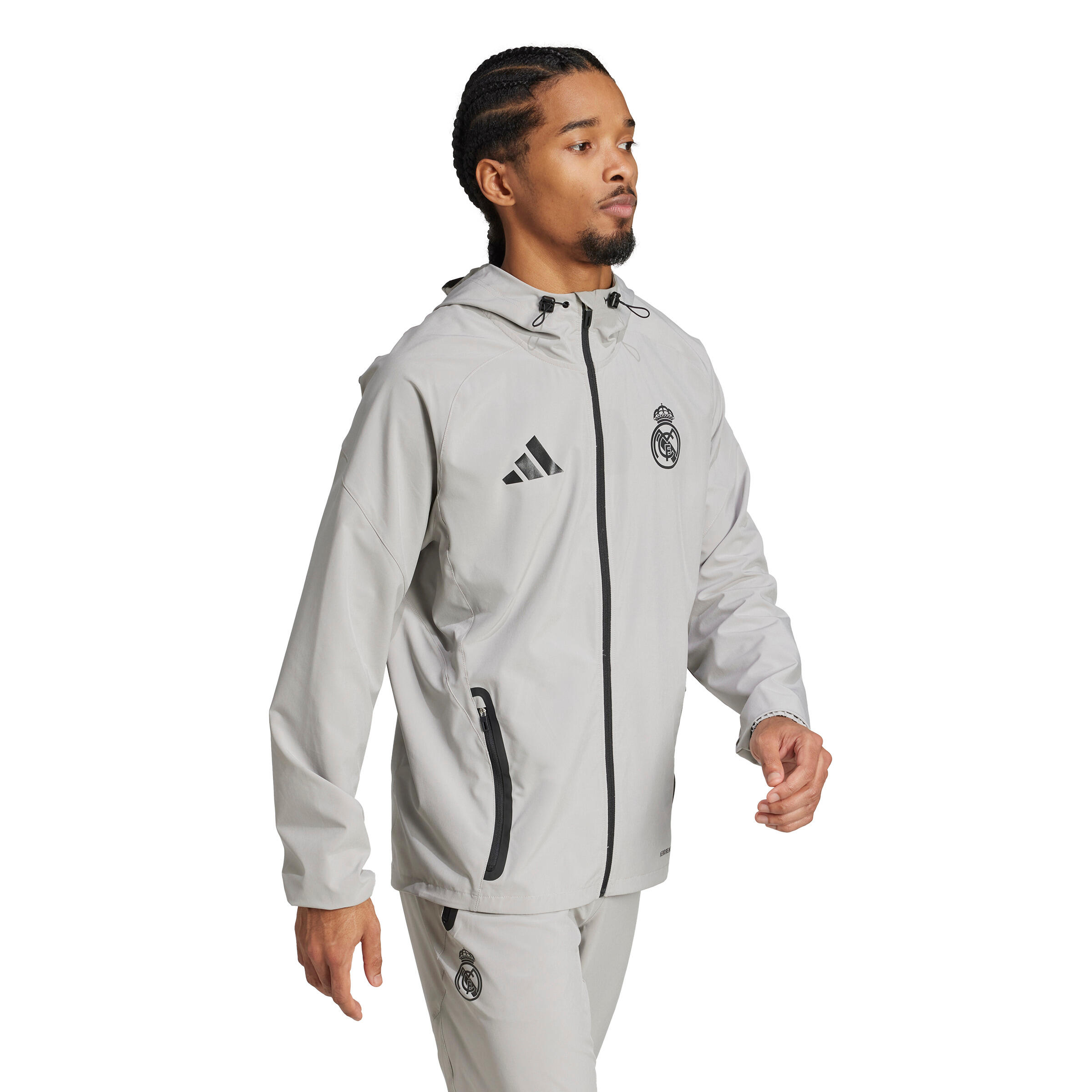 Giacca impermeabile con cappuccio Competizione Real Madrid Tiro 2024/25 4/6