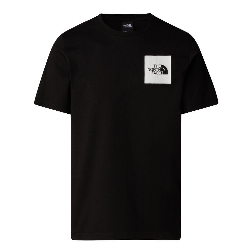 t-shirt crop top M SS FINE TEE HOMME noir 1/5