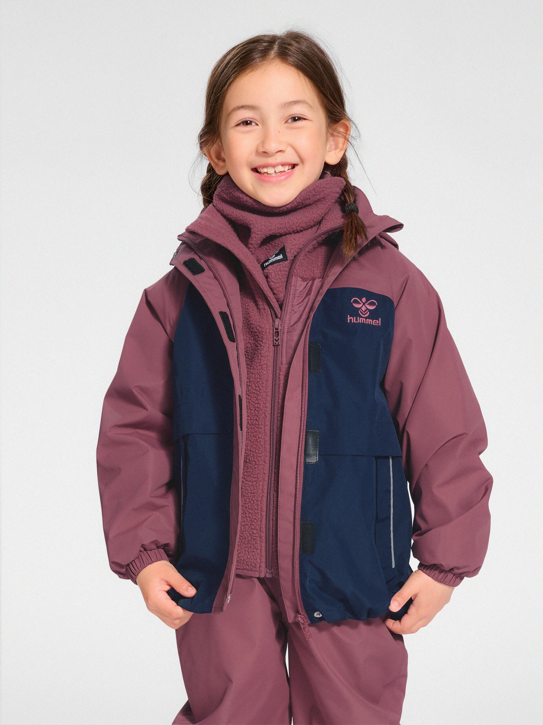 HUMMEL Reißverschluss Rain Mantel Hmlmonsun Kinder HUMMEL