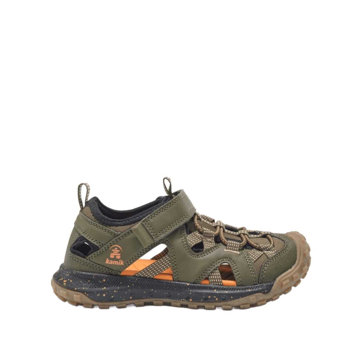 Kamik - Enfants Drift Sandale Olive Foncée - Sandales - Vert - 35 - Decathlon