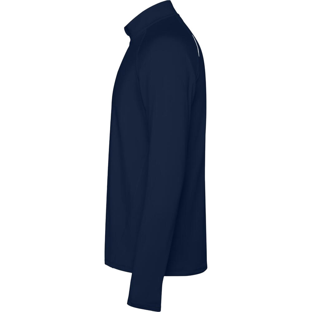 Felpa Cerniera Ad Un Quarto Manica Lunga Uomo Roly Estambul Blu Navy 3/3