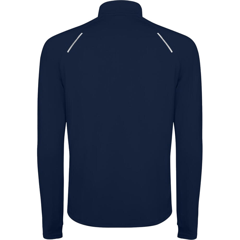 Felpa Cerniera Ad Un Quarto Manica Lunga Uomo Roly Estambul Blu Navy 2/3