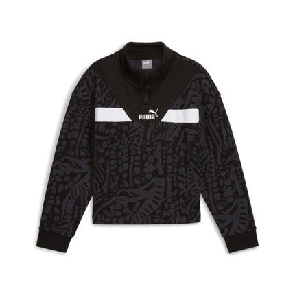 Sweatshirt à capuche fille Puma Power Hypernatural AOP